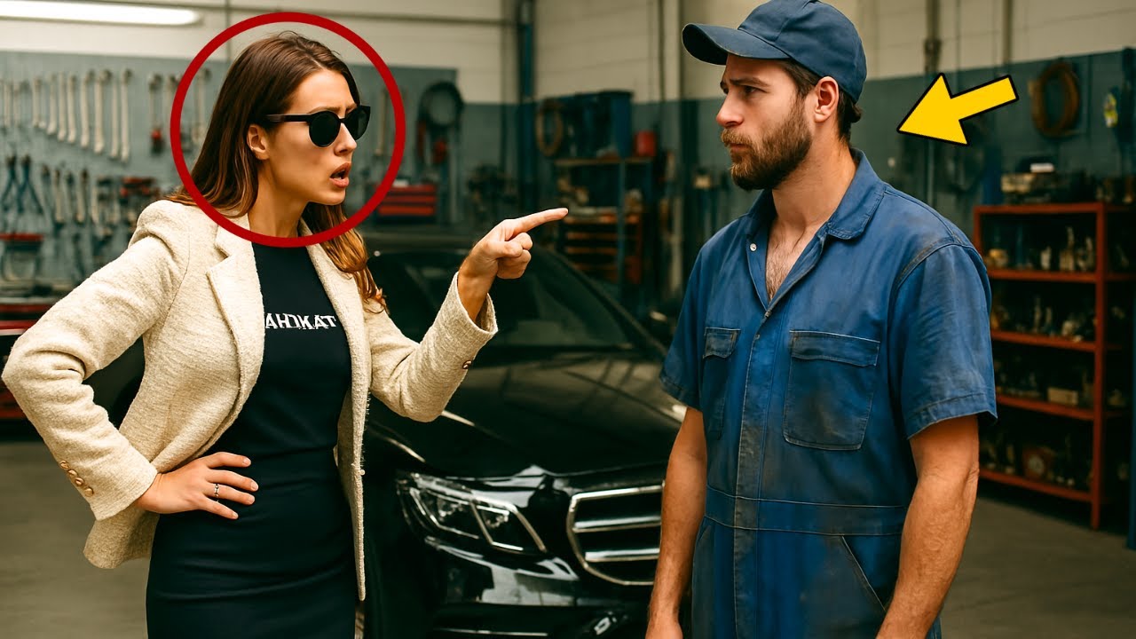 Uma cliente rica exigiu que o mecânico fosse demitido, e semanas depois, ela implorou para que ele…