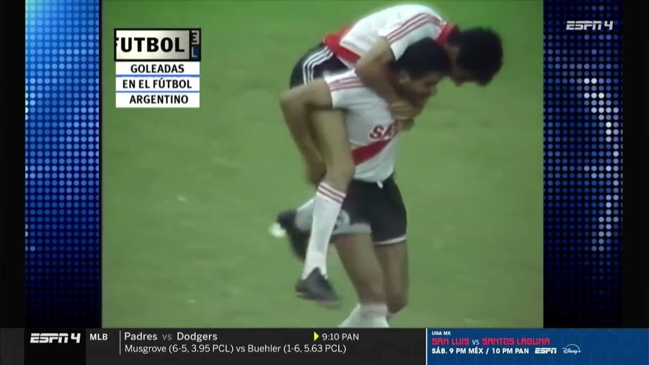Expediente F&uacute;tbol - Goleadas en el f&uacute;tbol argentino
