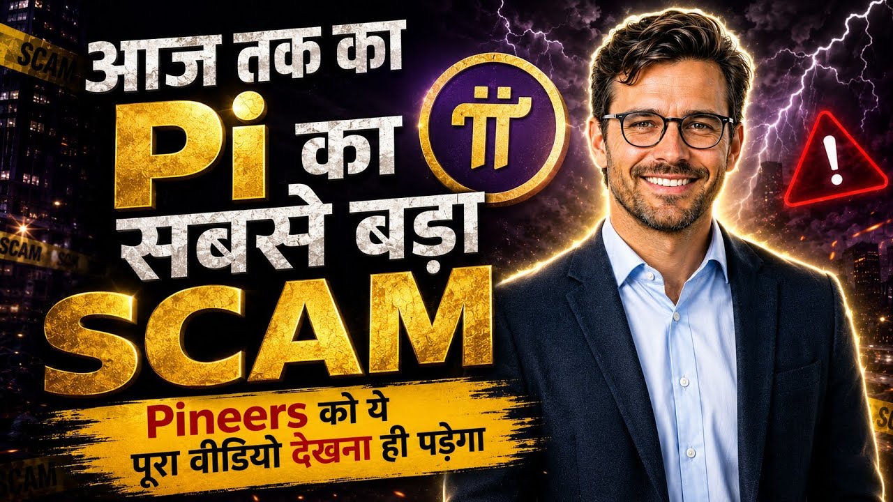Pi का सबसे बड़ा SCAM ⚠️🚨 Pi Network Biggest Chalange By Mansingh Expert 🔥
