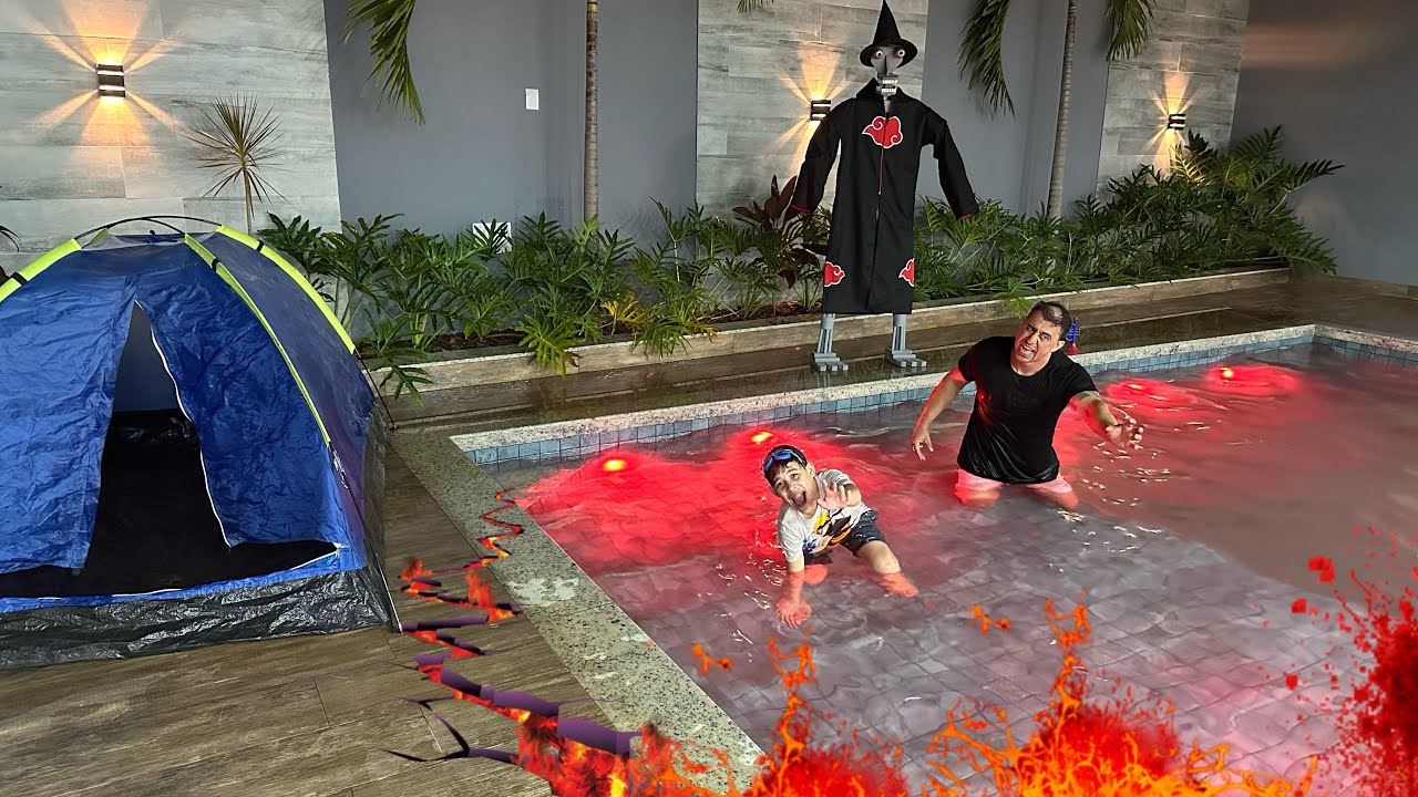 A PISCINA &Eacute; LAVA!!! Lucas Vasconcelos