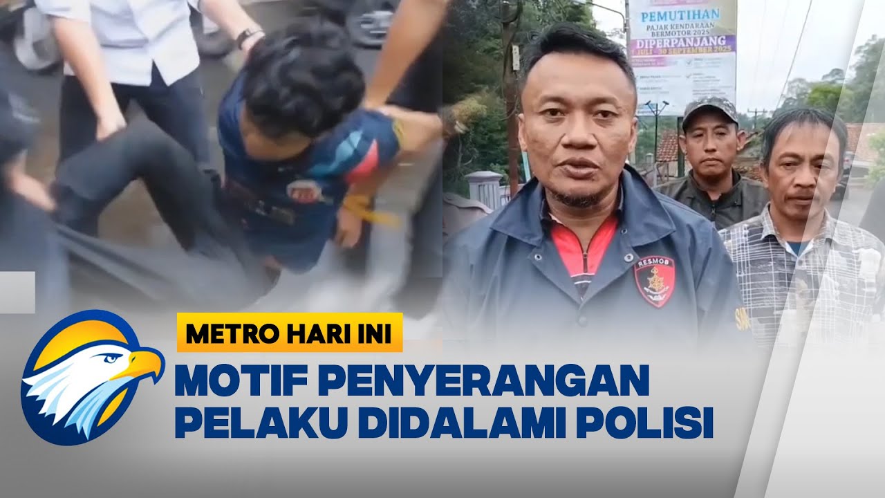 Pria di Ciamis Serang 4 Anggota Keluarganya Sendiri - [Metro Hari Ini]