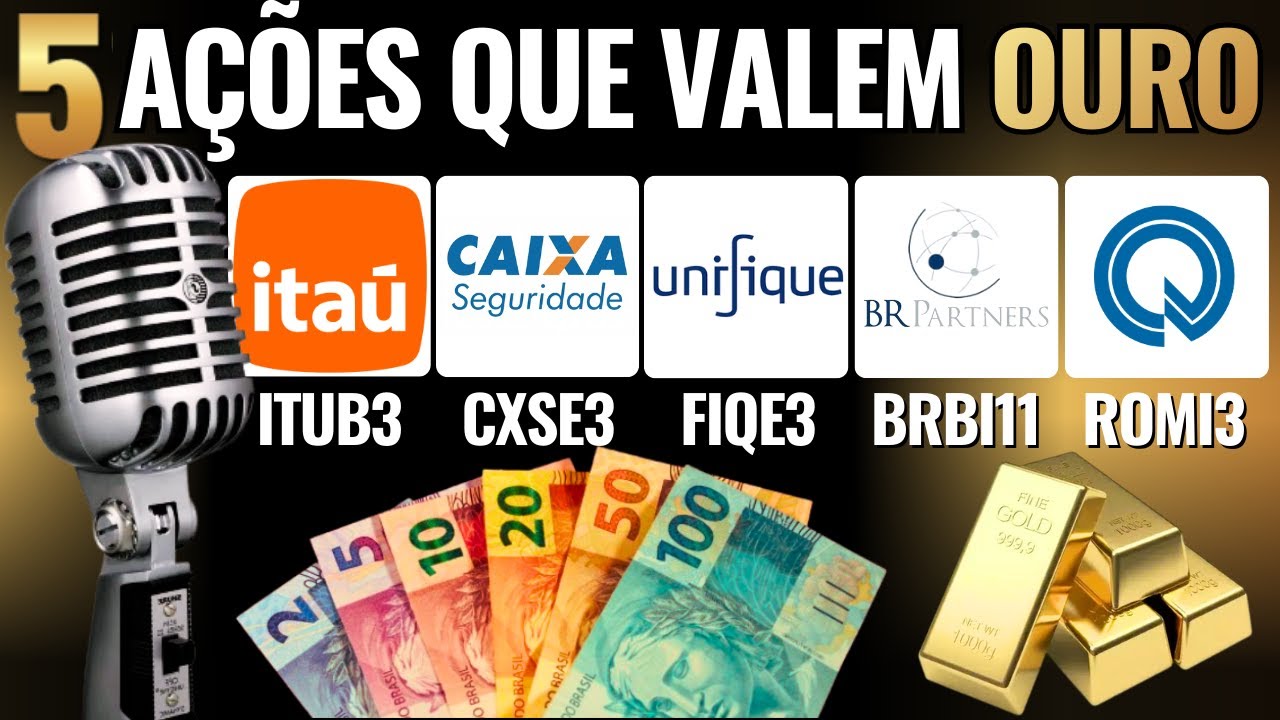 Top 5 Ações da Bolsa Que Valem Ouro no Longo Prazo