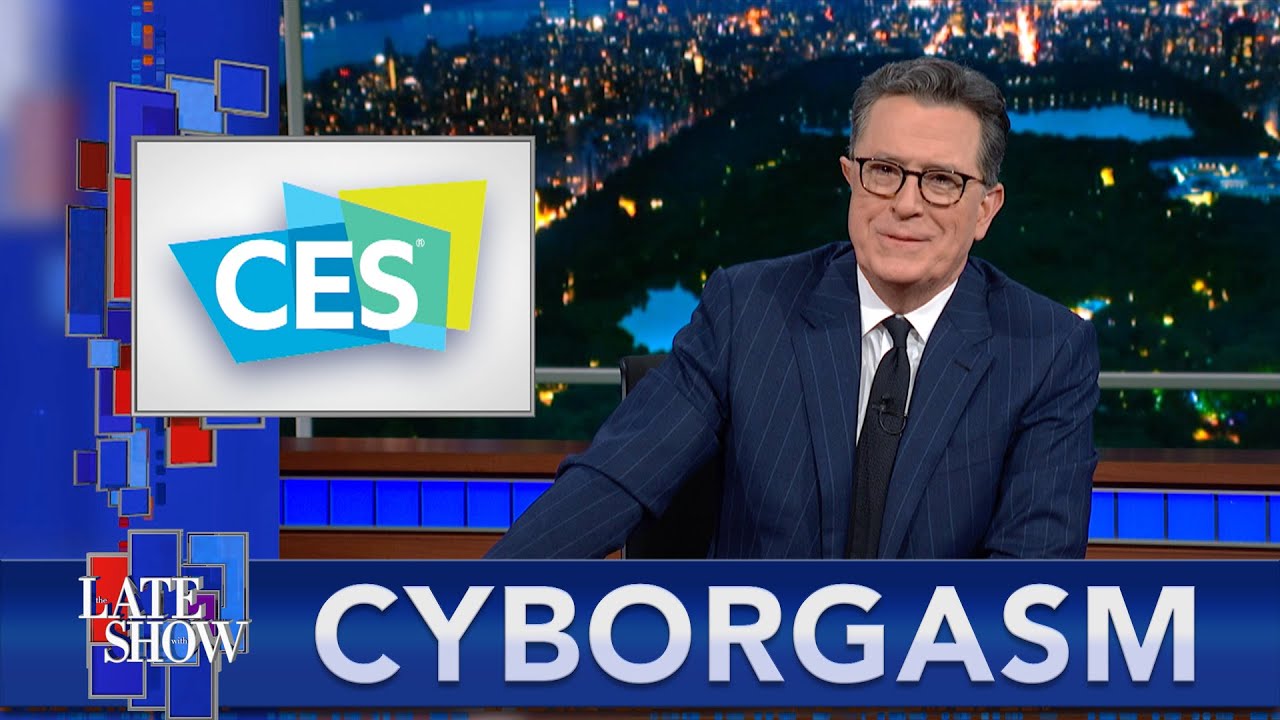 Stephen Colbert’s Cyborgasm, CES Edition: A Computer In Your Toilet | Color-Changing Cars