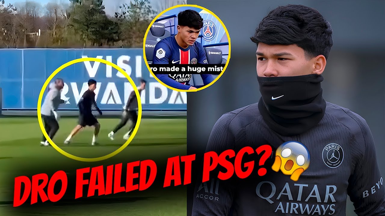 BIG SCANDAL! PSG Shocked by DRO’s Level and Accuse Barcelona — What Happened?