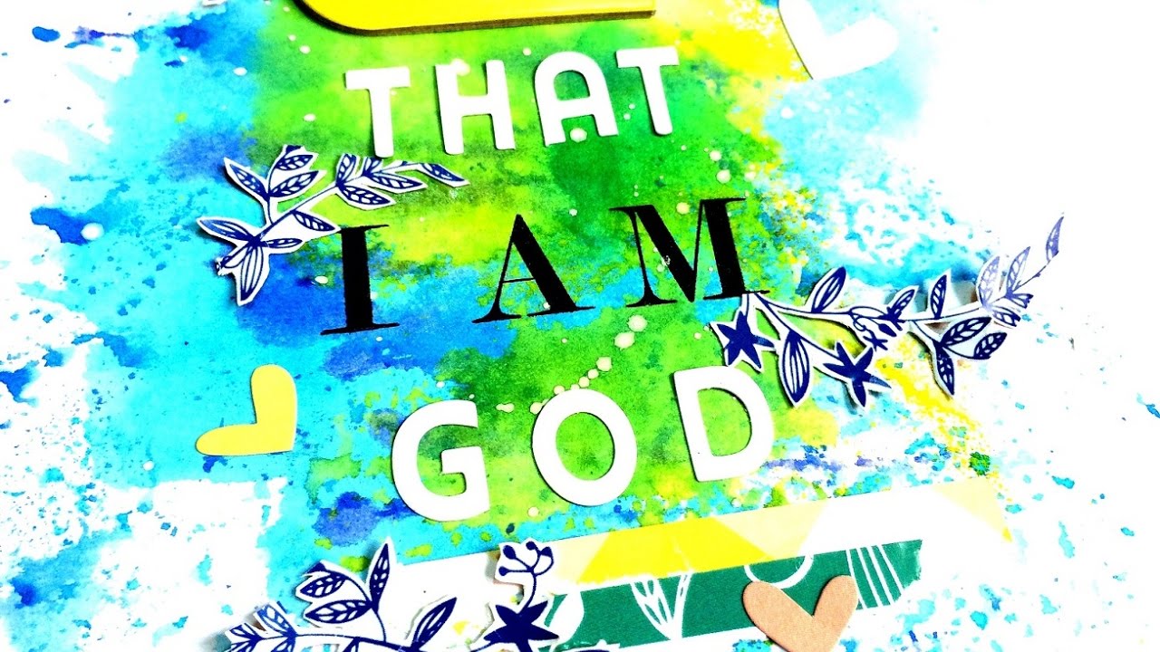 Scripture Art Journal Layout