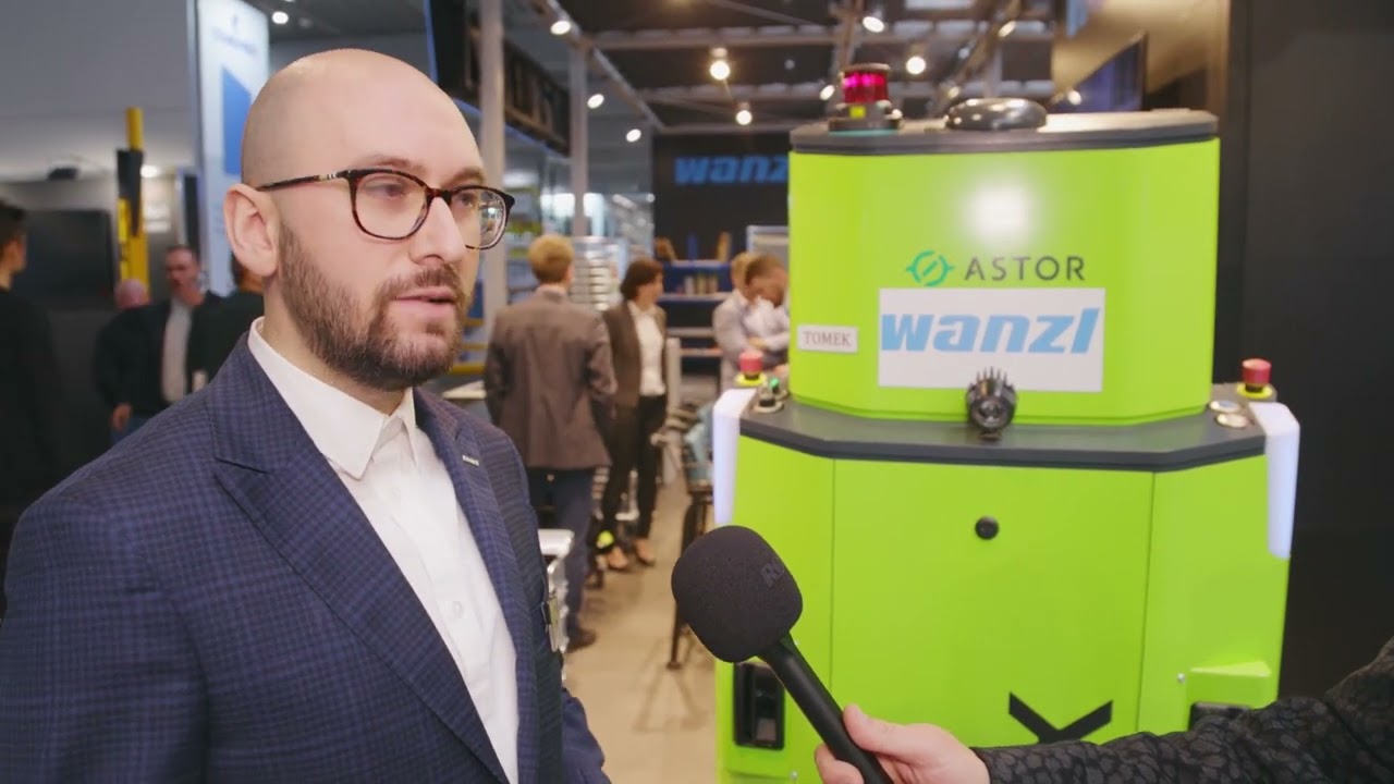 Targi Modernlog 2022 / Autonomiczny robot Agilox