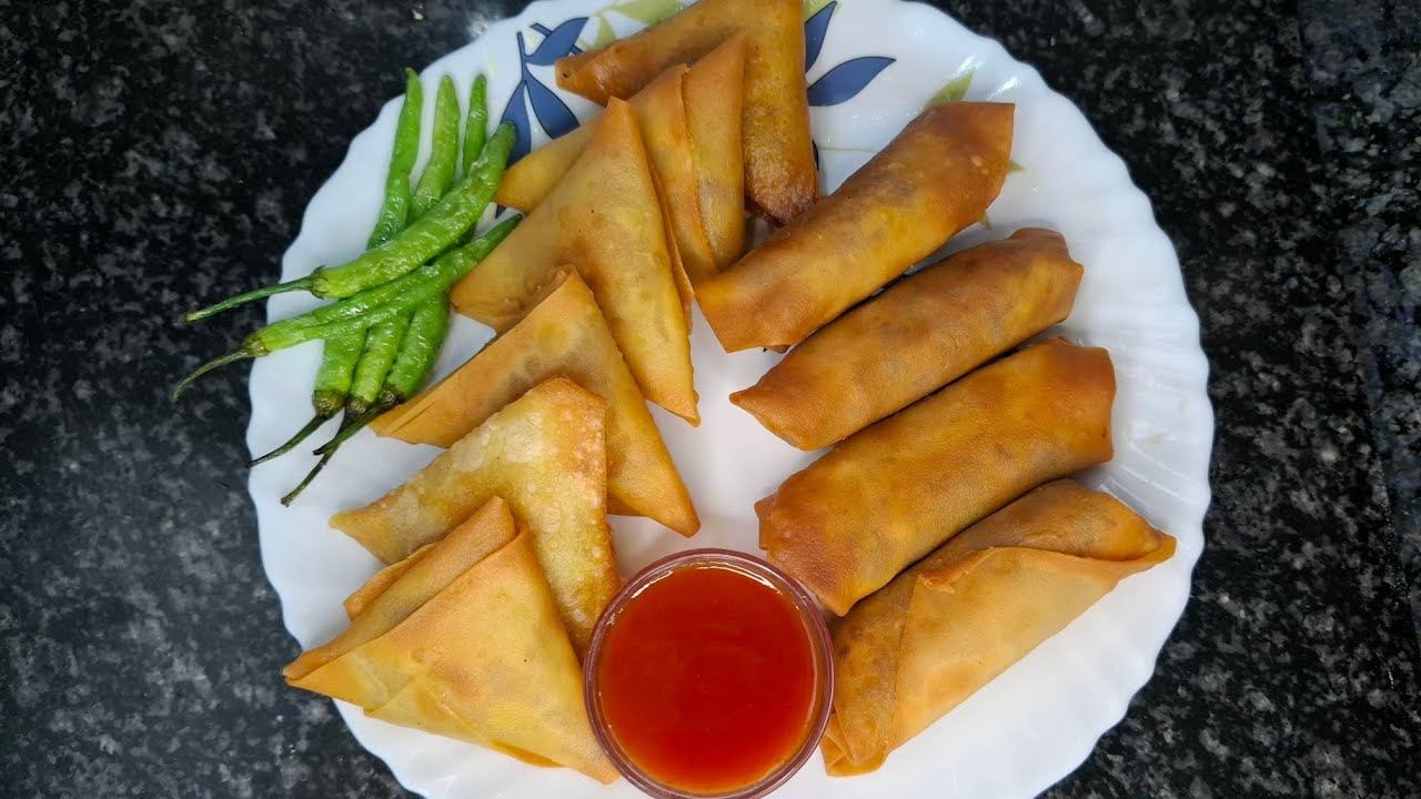 Market Jaisa Nahi, Market Se Behtar! Samosa & Spring Roll Ab Ghar Par Hi Banaye Iftar Special Recipe