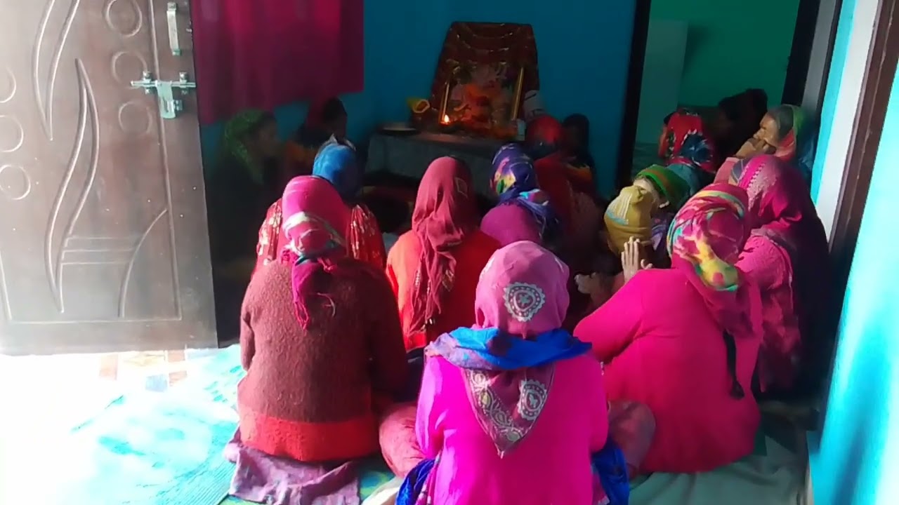 आज किया हमने कीर्तन और बहुत मजाक मस्ती भी हुई 😊😊😊