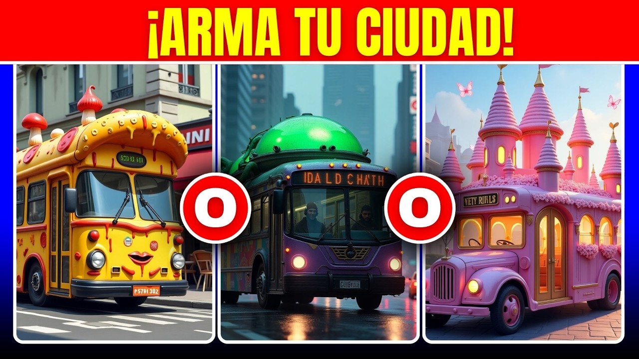 Construye tu ciudad FANTÁSTICA 🔮 ¿Stitch, Hello Kitty o... el Juego del Calamar? l Quiz Mister Búho