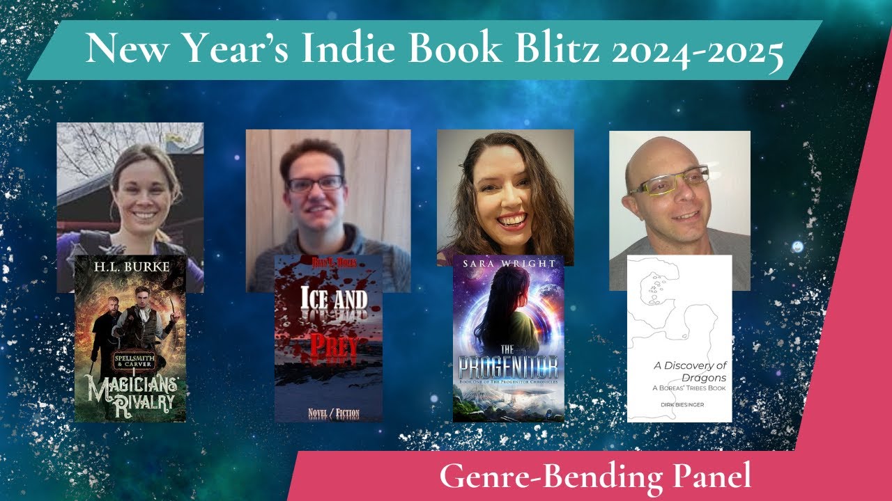 Genre-Bending Author Panel: New Year's Indie Book Blitz 2024-2025