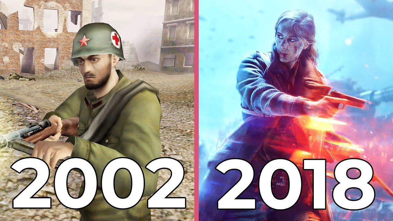 [4K] Evolution of Battlefield &ndash; Graphics from Battlefield 1942 to Battlefield 5