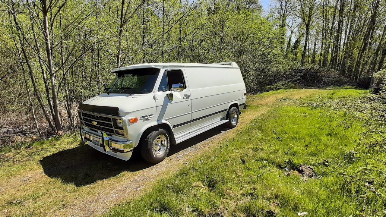 Van Tour,  Custom 1994 Chevy Van.