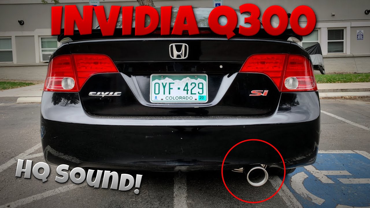 HQ Sound | Invidia Q300 Catback Exhaust | Civic Si Fa5 (Use Headphones for Best Representation)
