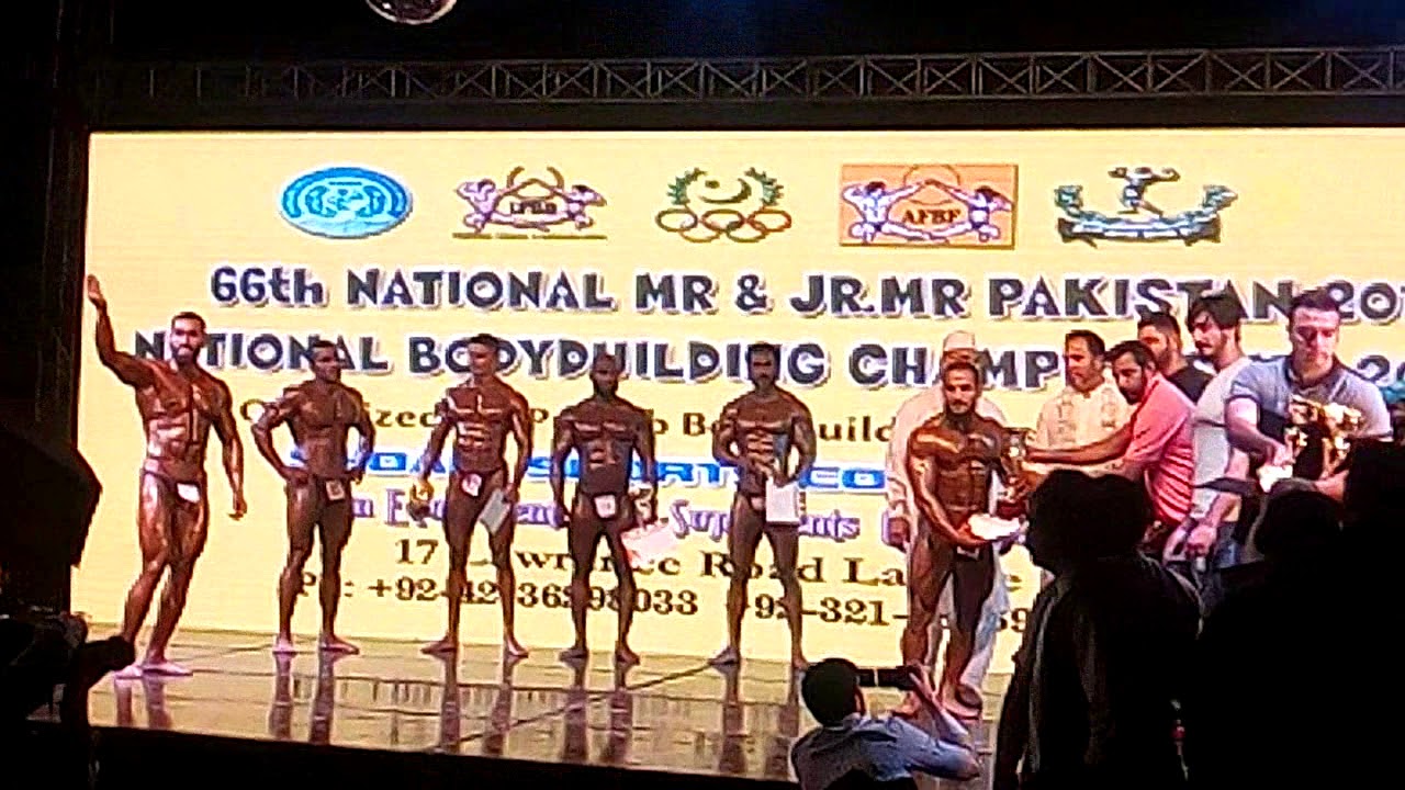 Fahad butt mr pakistan gold
