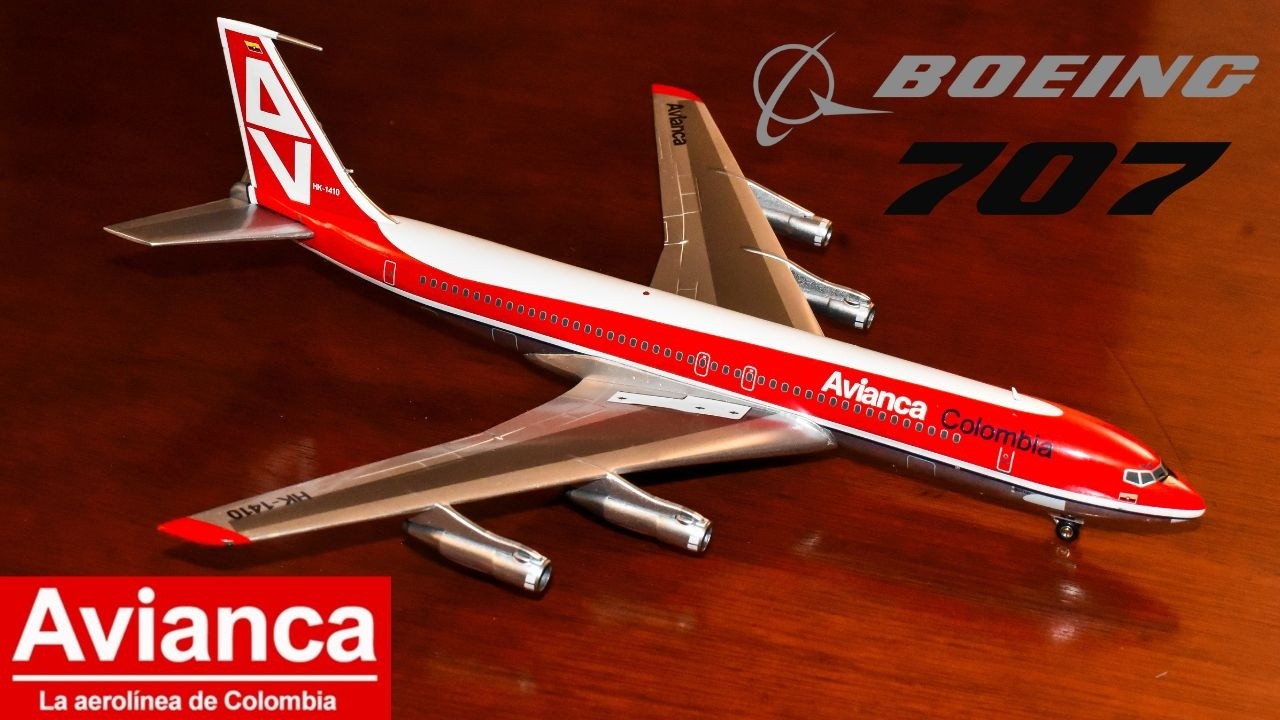 AVIANCA Boeing 707-300 | 1:200 SCALE (UNBOXING)