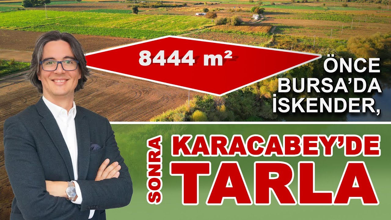 Önce Bursa’da İskender, sonra Karacabey’de Tarla