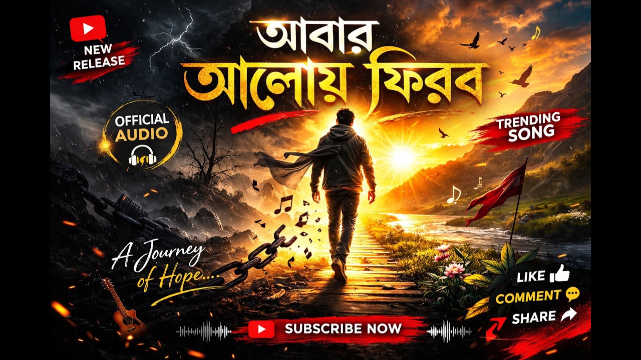 Abar Aloy Firbo | আবার আলোয় ফিরব | Bengali Original Song #bengalisong #banglamusic #officialaudio