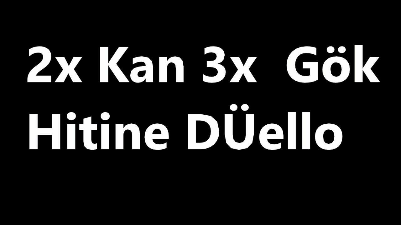 2x Kan 3x Gök Kesmeli PvP | SonOyuncu Titanyum