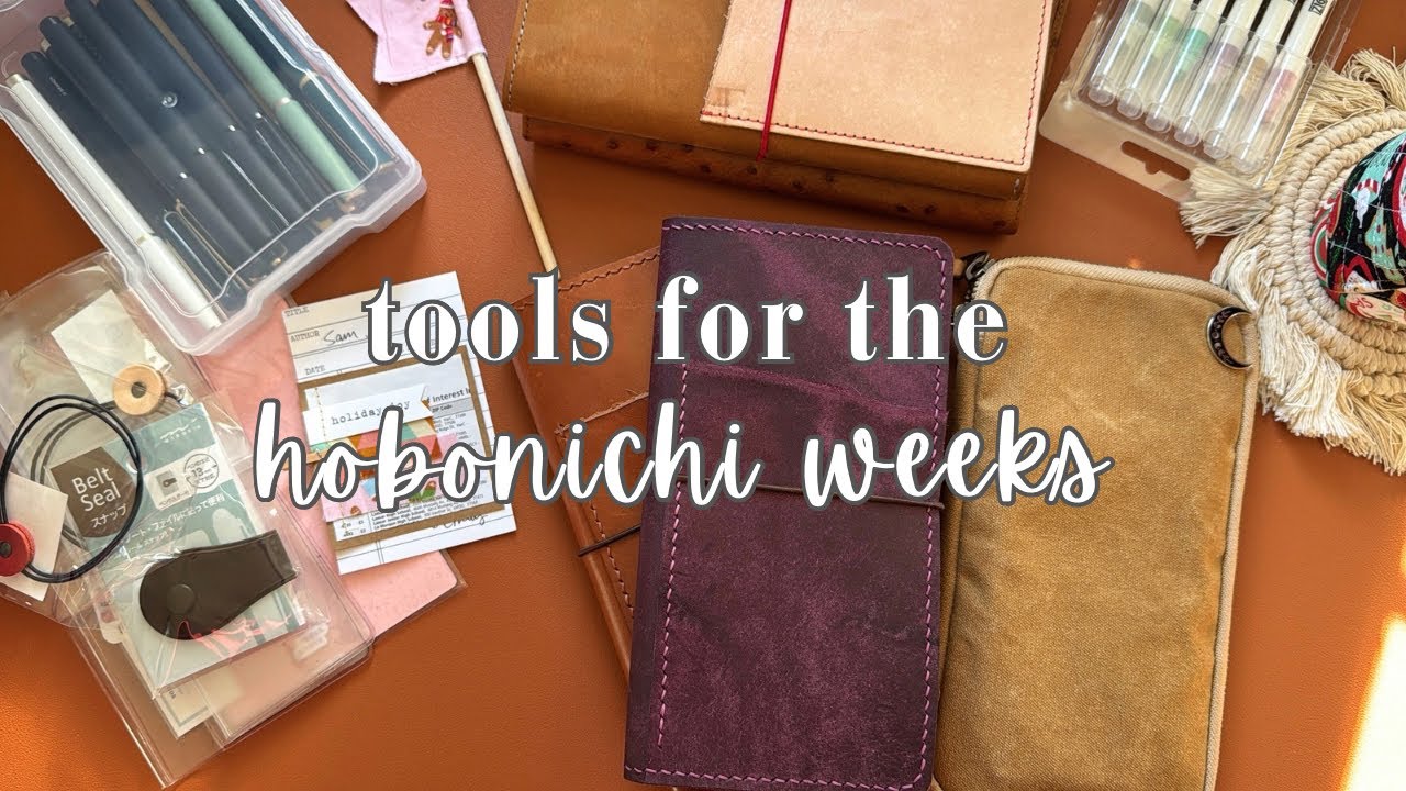 Tools for the Hobonichi Weeks