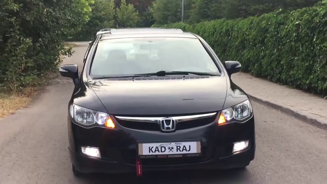Honda Civic 1.6 İ-vtec Elegance 2008 (FD6) |İnceleme ve Test Sürüşü| KADRAJ