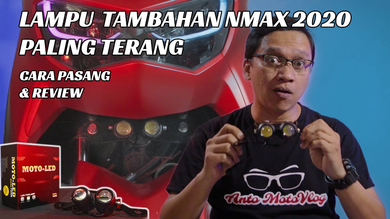 Lampu Tambahan Nmax 2020 Paling Terang DUAL TONE