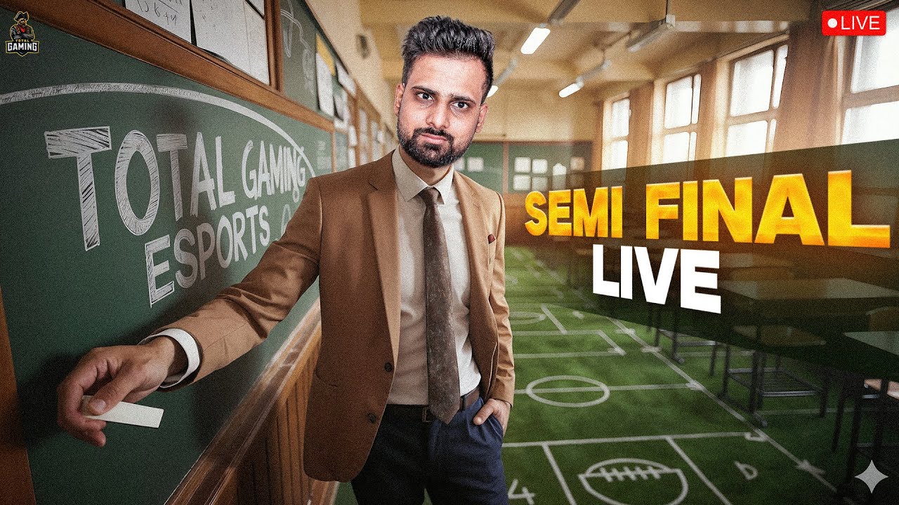 RNX SEMI FINAL LIVE WITH TOTAL GAMING ESPORTS  |TG FOZYAJAY IS LIVE | 