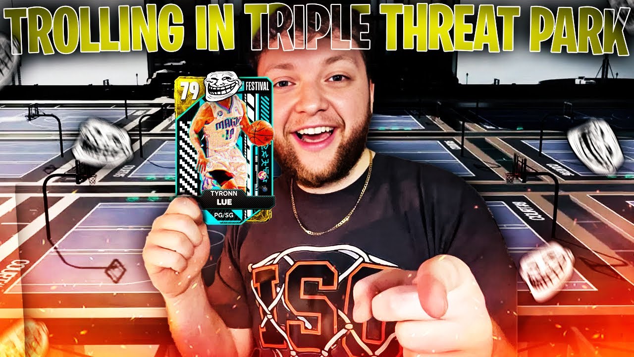 I TOOK A HIDDEN INVINCIBLE CARD INTO THE TRIPLE THREAT PARK! | NBA 2K25 MYTEAM (TROLLING THE TTP)