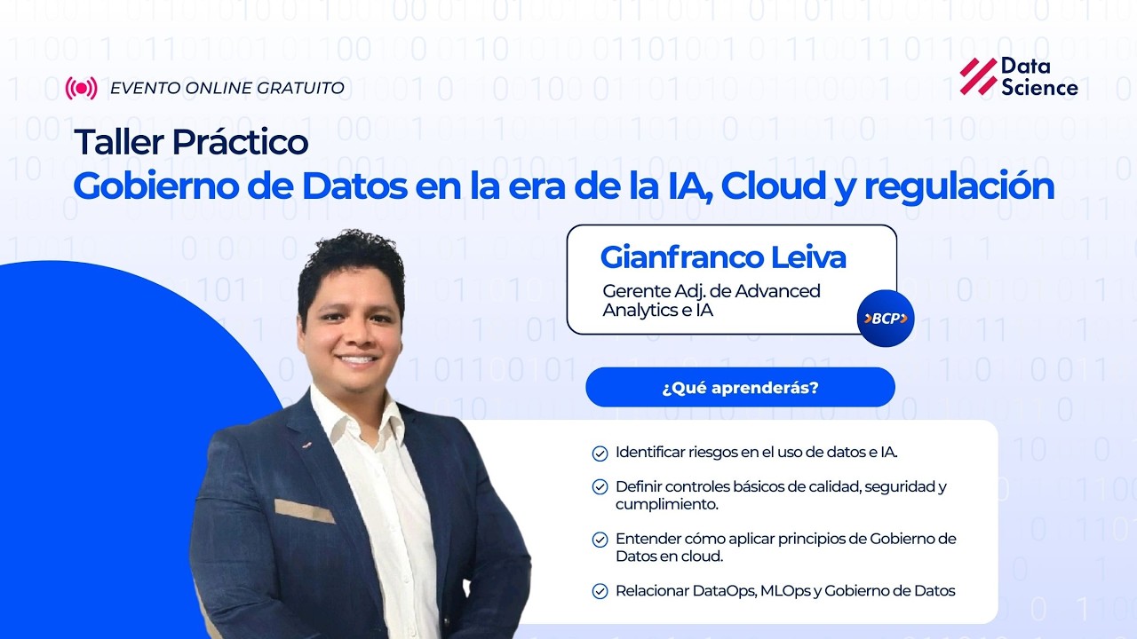 ✅Gobierno de Datos en la era de la IA, Cloud y regulación