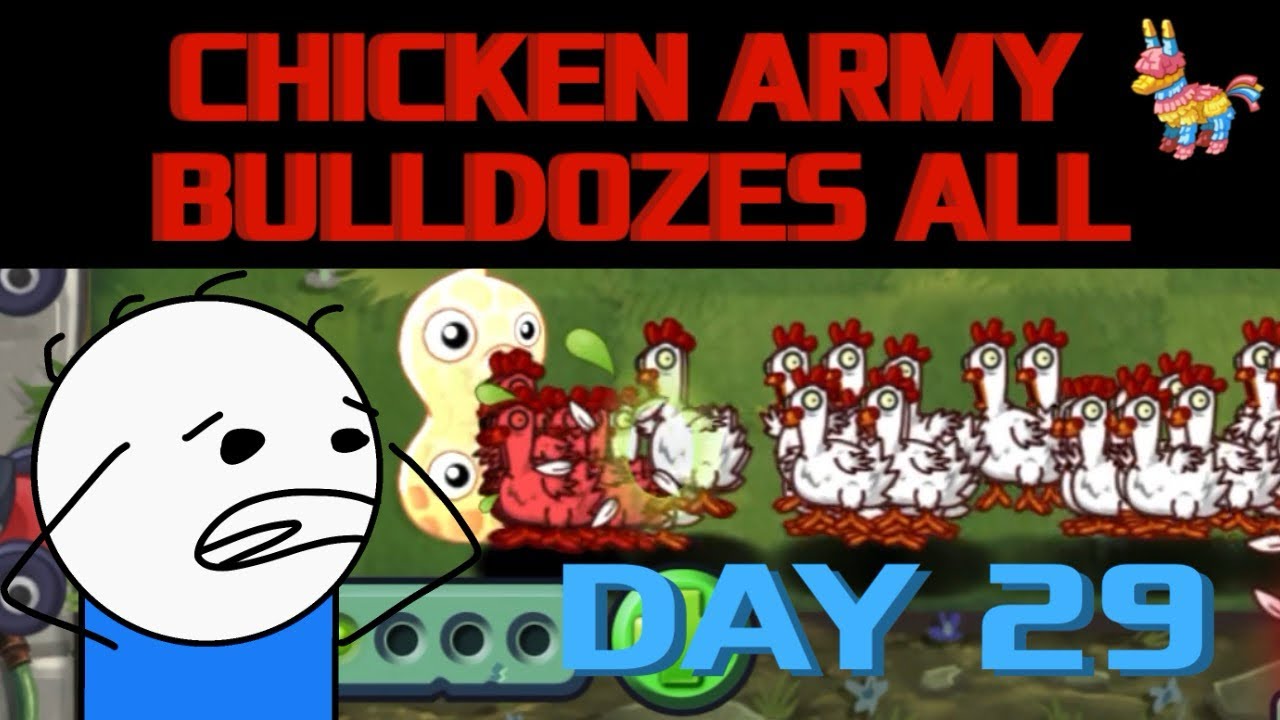 DAY 29 - How to FRY Undead Chicken! | Playing Piñata Party Everyday so You can Beat Every Level
