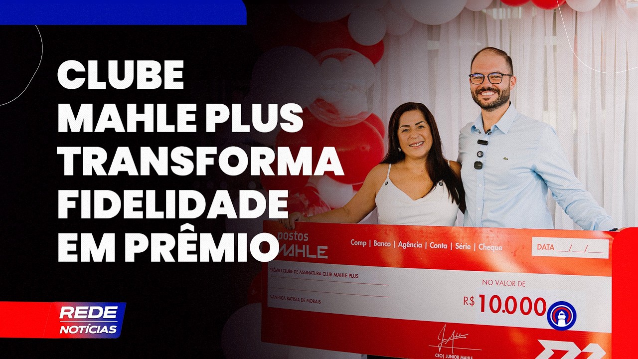 Comerciante de Paranaguá ganha R$ 10 mil em sorteio do Clube Malhe Plus da Rede de Postos Mahle