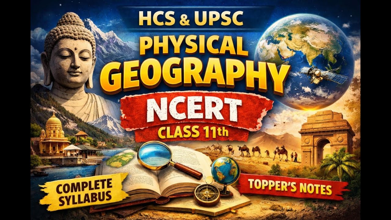 CLASS-1 | PHYSICAL GEOGRAPHY NCERT CLASS-11 EXPLAINED | UPSC & HCS GEOGRAPHY MASTERY #hcspreparation