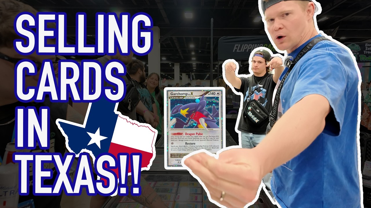 На выставке Collect-A-Con Fort Worth продажа карточек Pok&eacute;mon &mdash; это безостановочное приключение!