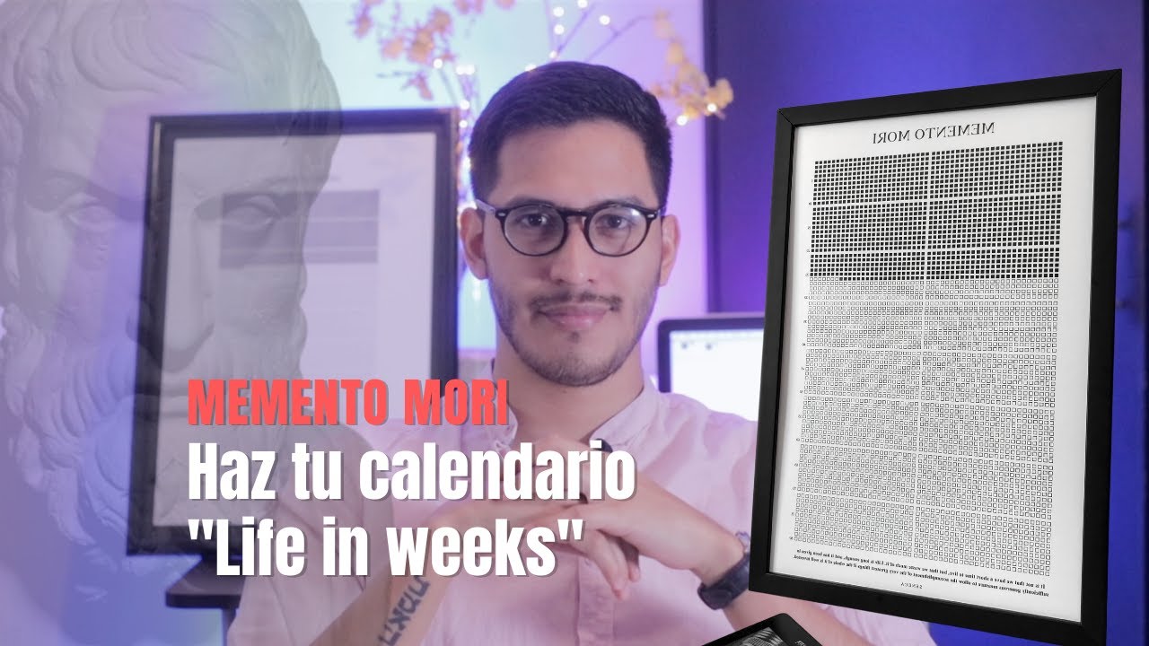 Memento Mori - Life In Weeks Calendar