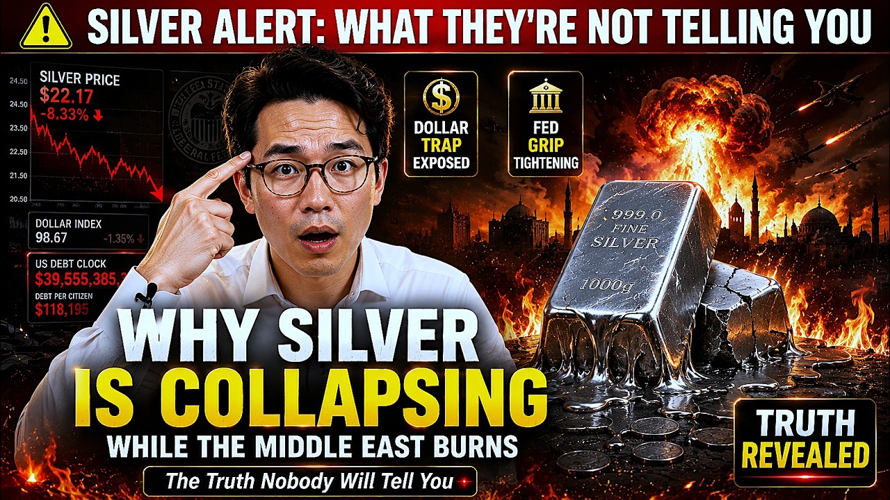 Why Silver Is COLLAPSING While The Middle East Burns (The Truth Nobody Will Tell You)