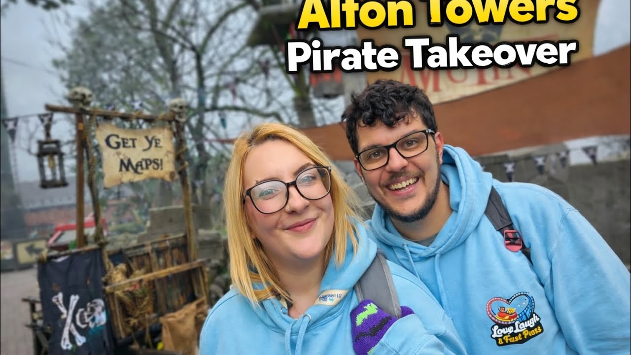 Alton Towers pirate takeover 2026, freezing cold and spinball closed