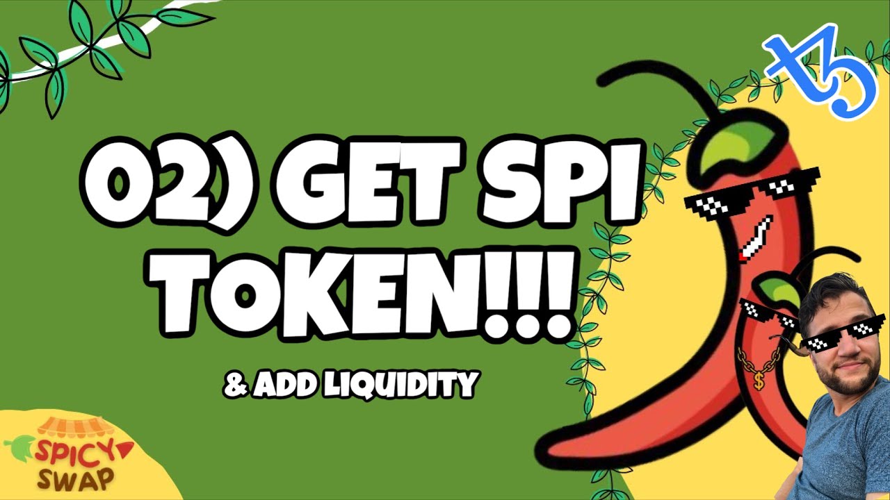 Tezos Defi: Spicy Swap demo series episode 2:  Using Spicy swap and adding liquidity