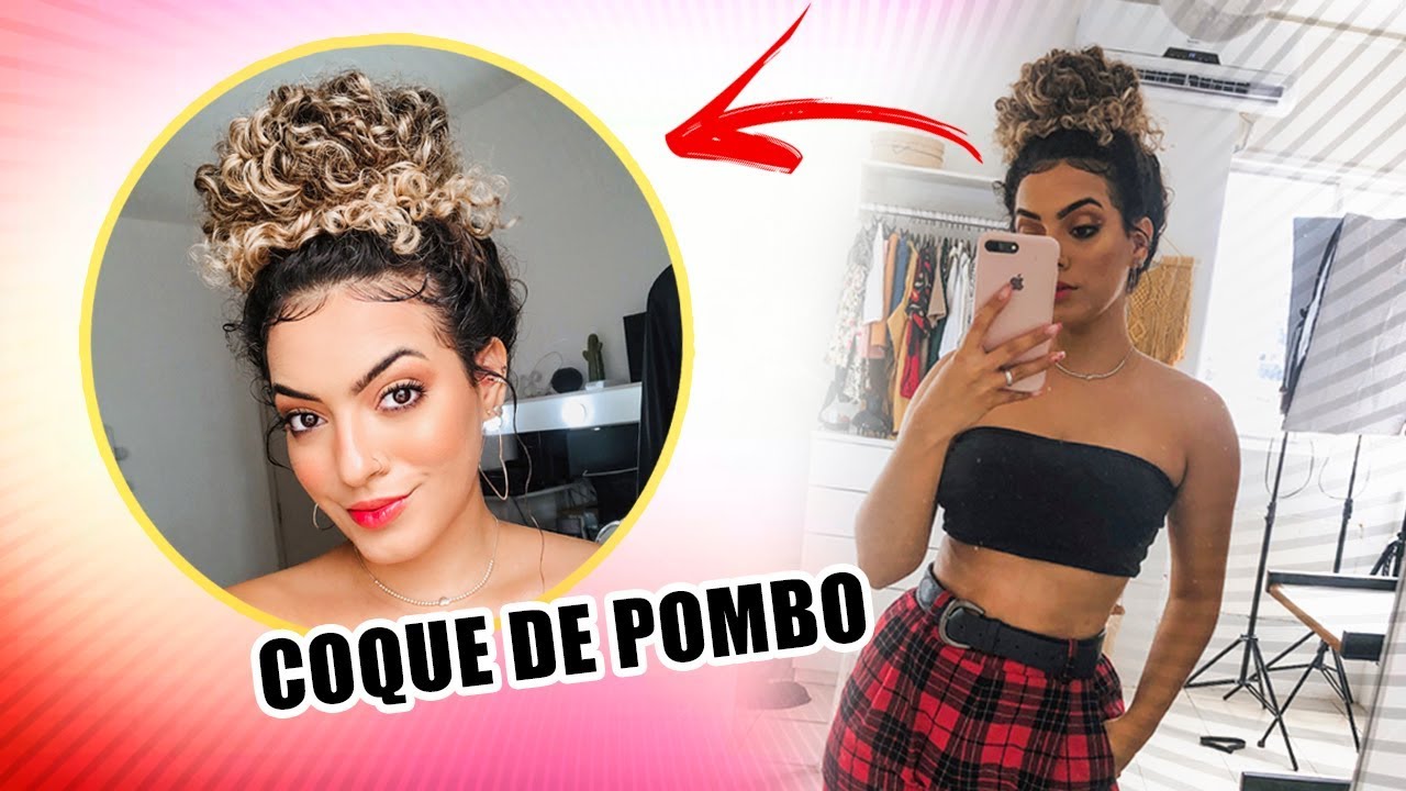 COMO FAZER O COQUE DE POMBO das CACHEADAS