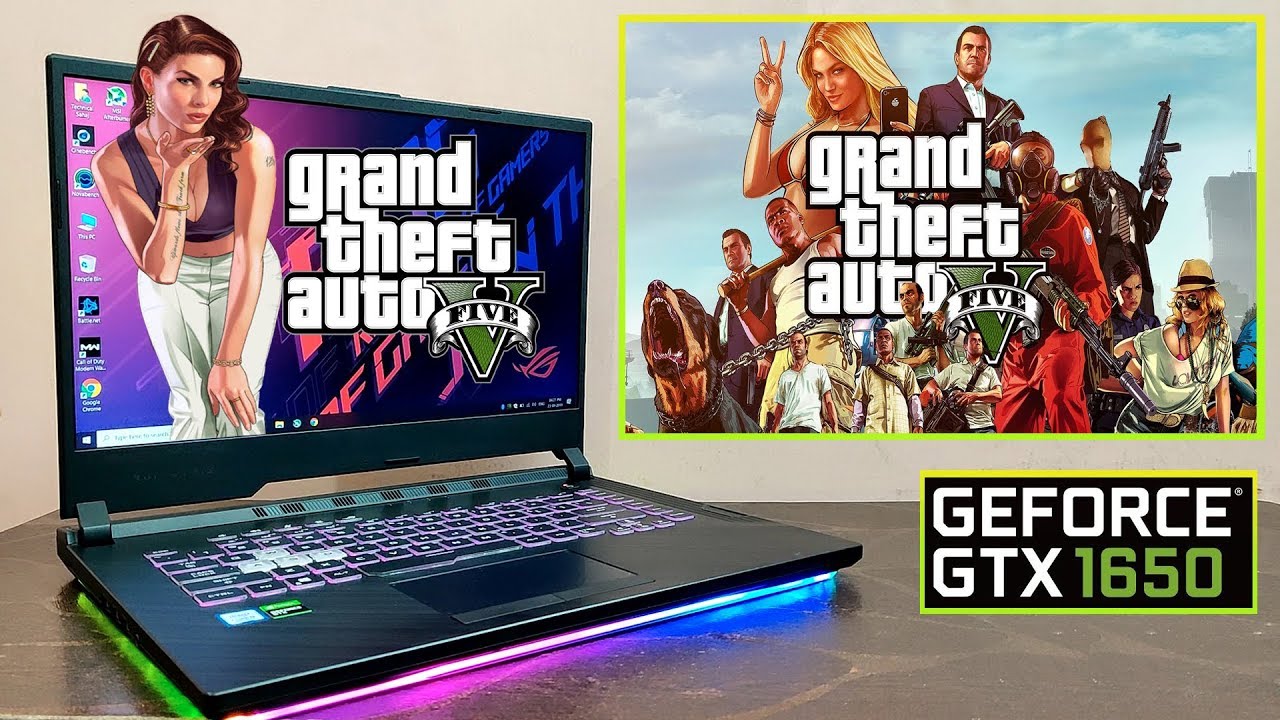 GTA 5 [Normal+High+Ultra] Gaming Review on Asus ROG Strix G [Intel i5 9300H] [Nvidia GTX 1650] 🔥