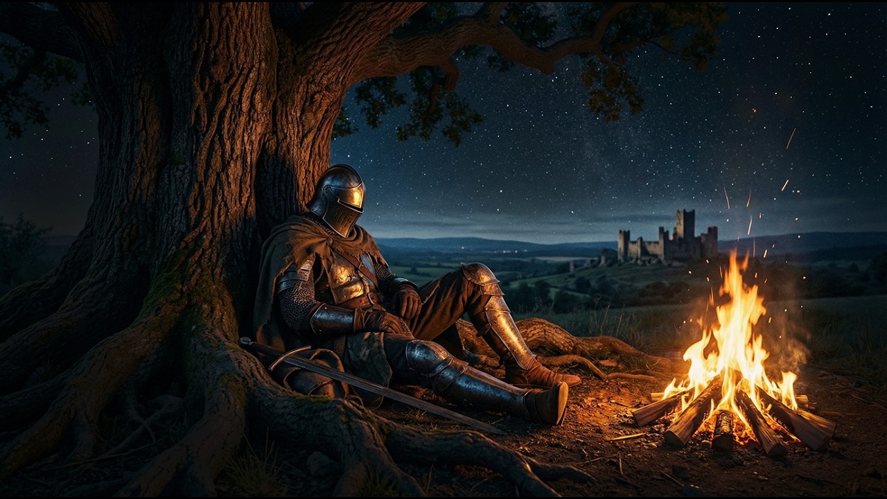 Dark Medieval Fantasy Music | Knight Beneath the Ancient Tree