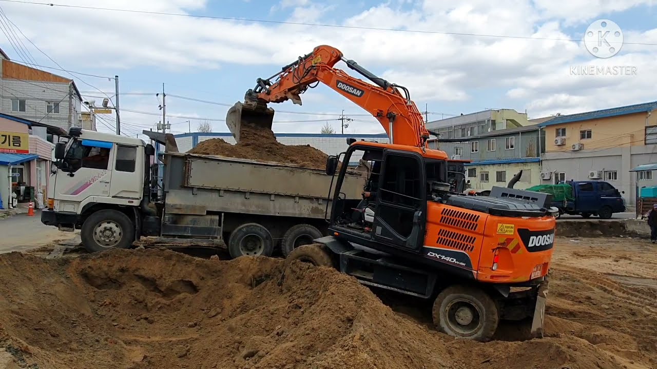 New House Ground works (DX140w-5K)