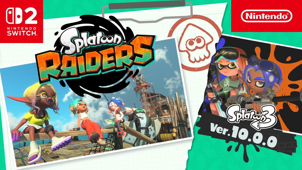 Splatoon Raiders, coming to Nintendo Switch 2 + Splatoon 3 updates!