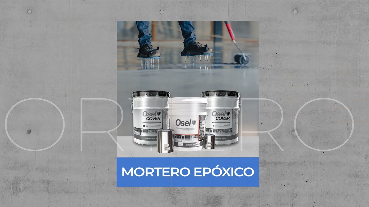 &iquest;C&oacute;mo aplicar un sistema mortero ep&oacute;xico? - Tutorial