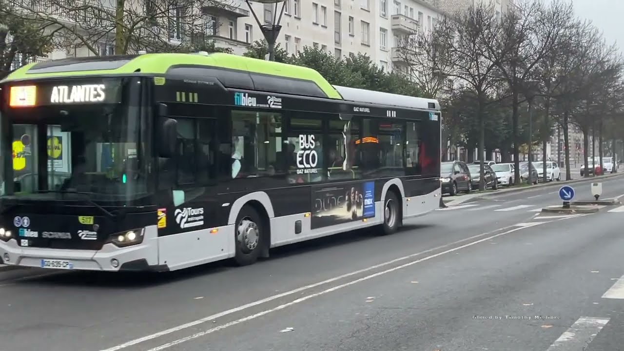 Buses in Tours, France 2024