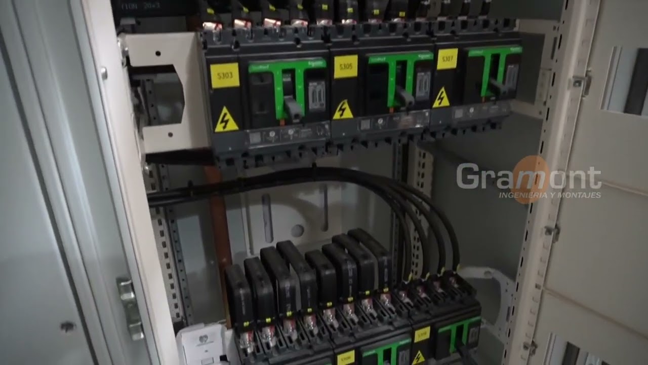 TABLERO ELÉCTRICO TGBT SUBESTACIÓN INCENDIO