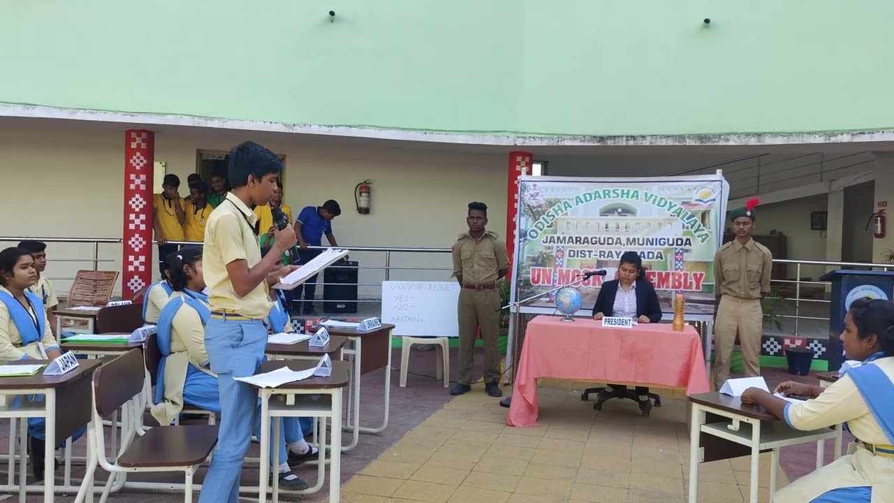 UN MOCK ASSEMBLY