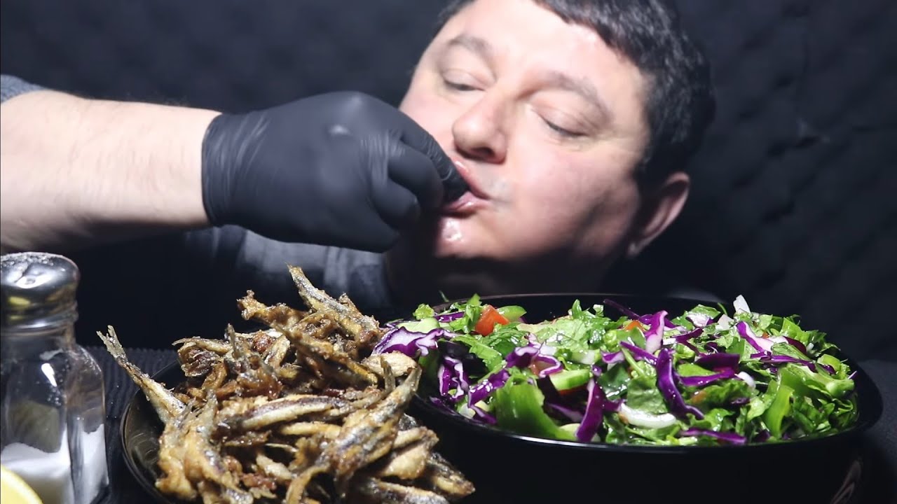 ASMR Hamsi Tava Mevsim Salata Asmr