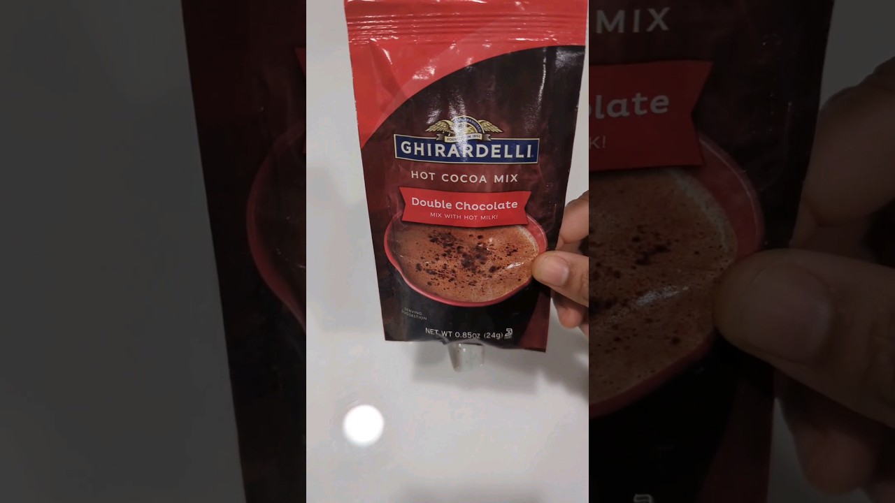 Ghirardelli Hot cocoa mix ☕🍫 #ghirardelli #cocoa #hot coffee #oregon
