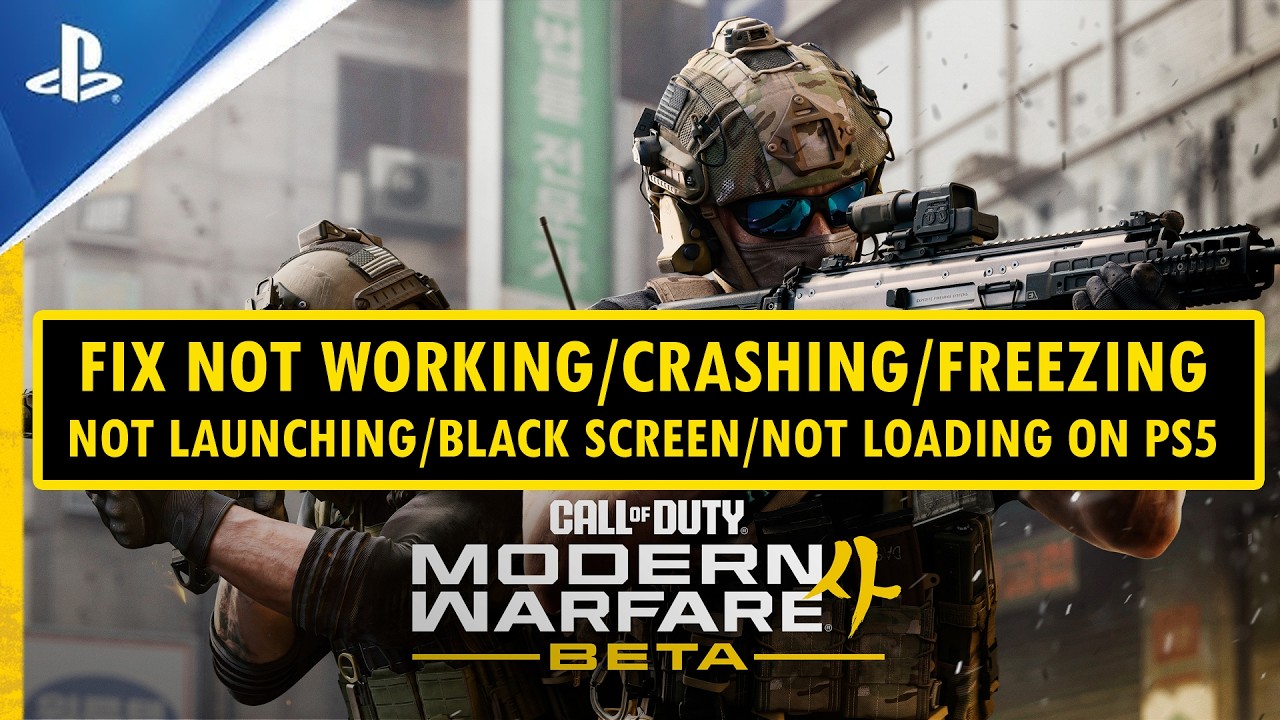 Как исправить вылеты, зависания, черный экран и ошибки запуска Call of Duty Modern Warfare 4 Beta...