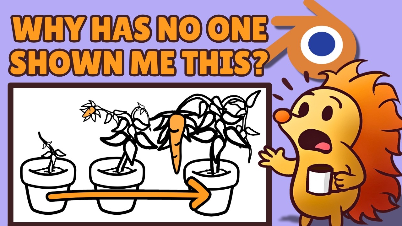 Nobody Told Me Blender Could Do 2D Animation