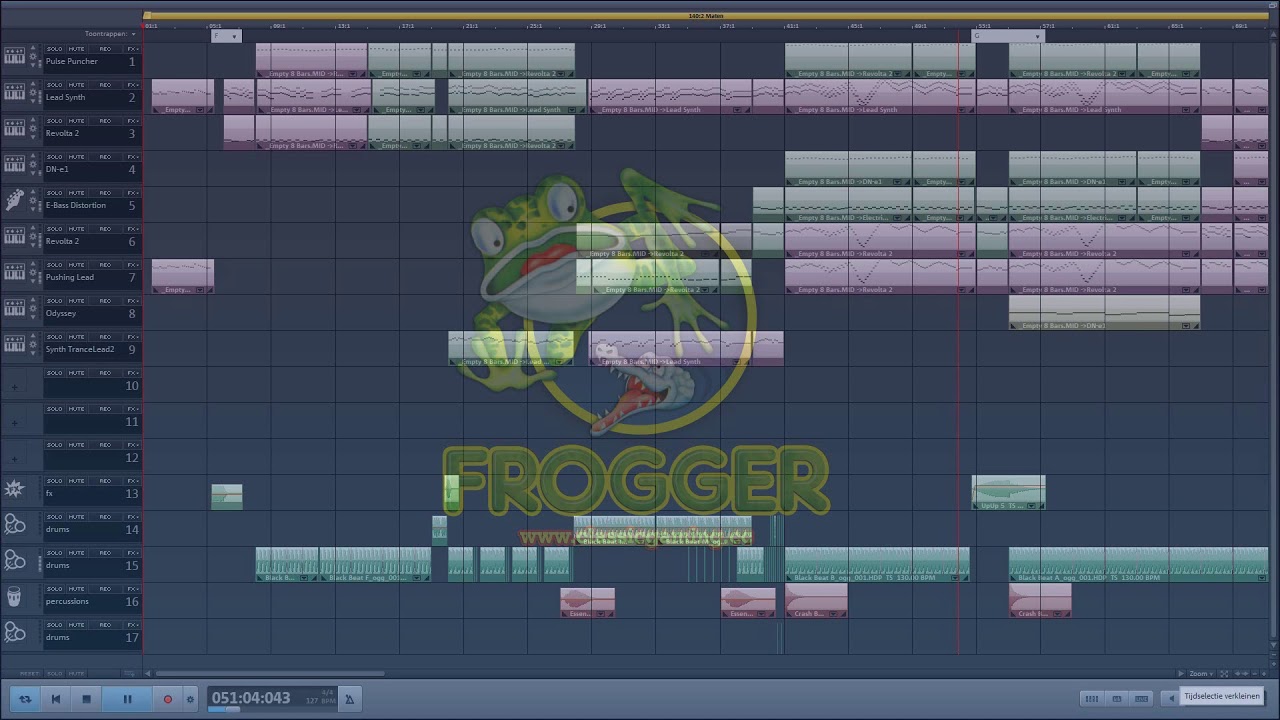 Frogger theme C64 remake. (Magix music maker) Free music.